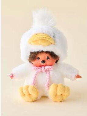 Sekiguchi Monchhichi Duck Animal Costume - Sitting